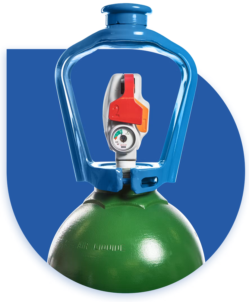 Botella de gas Argón Air Liquide